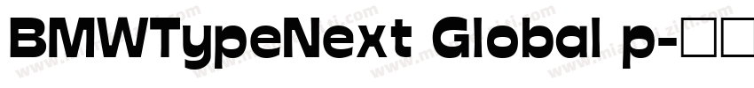 BMWTypeNext Global p字体转换